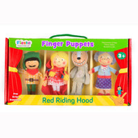 Fiesta Craft - Red Riding Hood Finger Puppet set - Dreampiece Educational Store