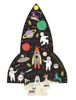 Floss & Rock Space Rocket Shaped 80 pc Jigsaw Puzzle - Dreampiece Educational Store