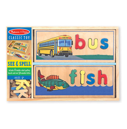 Melissa & Doug- See & Spell Learning Toy - Dreampiece Educational Store