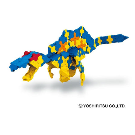 LaQ Dinosaur World SPINOSAURUS - 7 Models, 175 Pieces - Dreampiece Educational Store