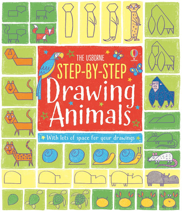 Usborne Step by Step Drawing Animals - Dreampiece Educational Store