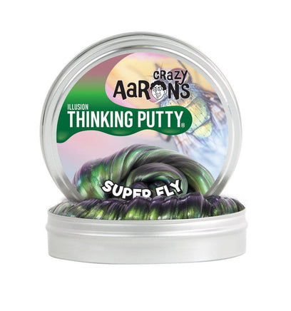 Crazy Aaron's - Super Fly Illusion Thinking Putty 2" tin - Dreampiece Educational Store