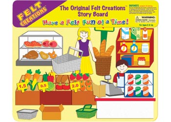 Felt Creations – Supermarket - Dreampiece Educational Store