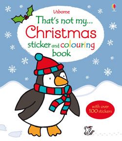 Usborne- That's Not My Christmas Sticker and Colouring Book - Dreampiece Educational Store