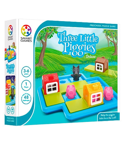 Smart Games: Three Little Piggies Deluxe| Dreampiece Educational Store