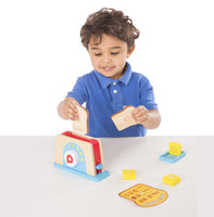 Melissa & Doug: Wooden Bread & Butter Toast Set - Dreampiece Educational Store