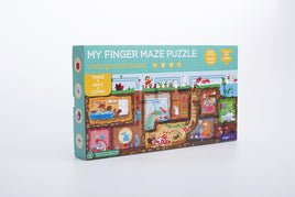 mierEdu Finger Maze Puzzle - Underground Houses - Dreampiece Educational Store